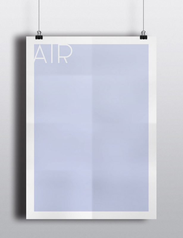 Poster - Die vier Elemente - Luft