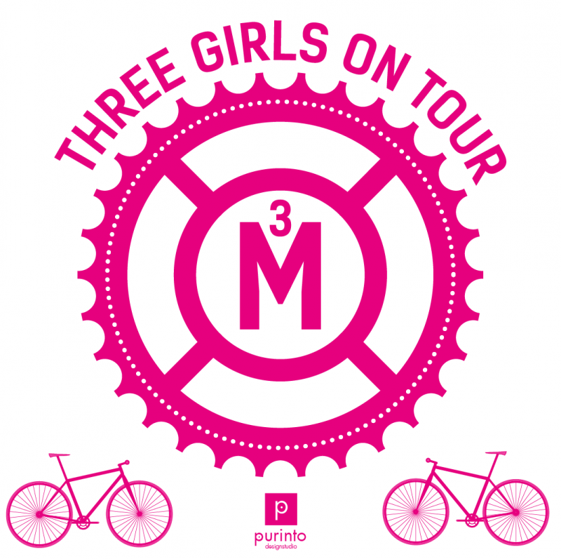 three girls on tour - Logo