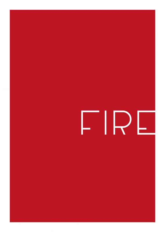 Poster - Die vier Elemente - Feuer