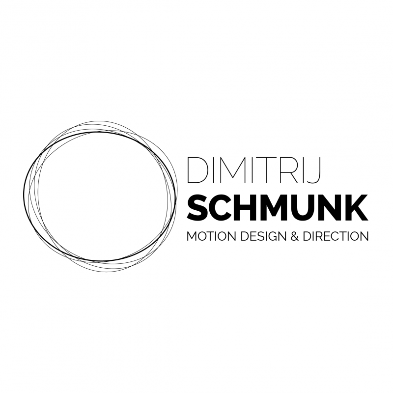 Logo Dimitrij Schmunk - Motion Design & Direction - Wort-Bildmarke